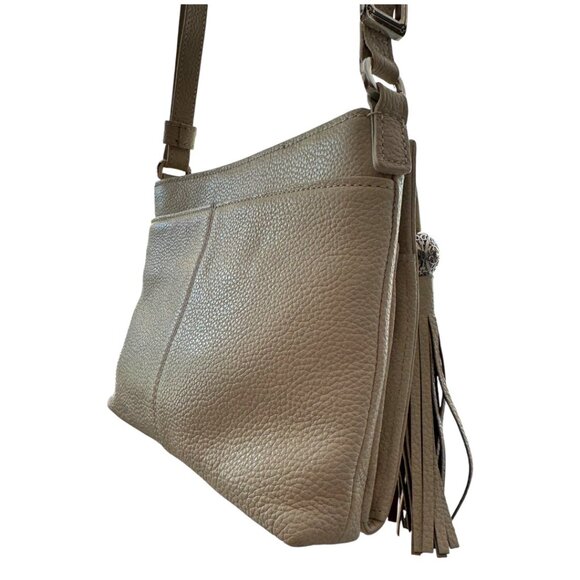 Brighton Leather Organizer Crossbody Bag – Ivory - Picture 4 of 14